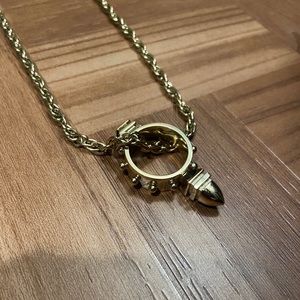 Vintage Givenchy Ring Necklace